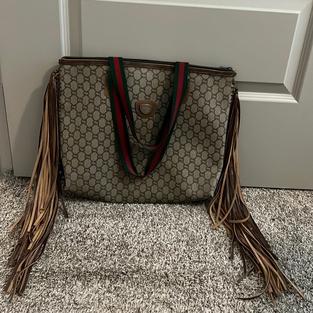 Vintage Western Gucci Tote